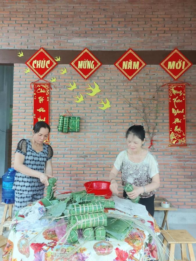 Homestay Nam Hàm Luông Ben Tre Esterno foto