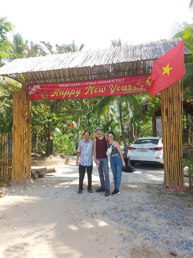 Homestay Nam Hàm Luông Ben Tre Esterno foto