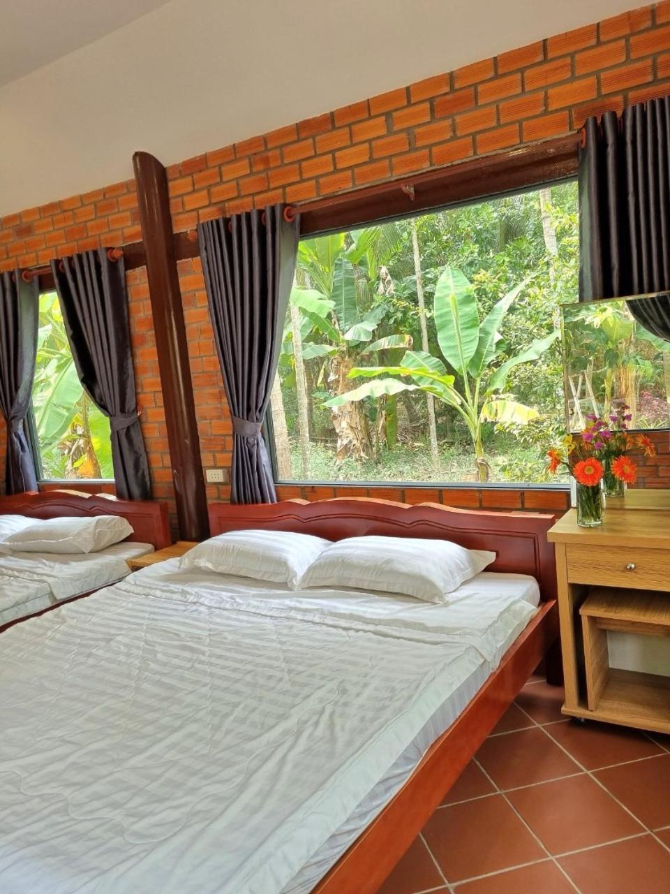 Homestay Nam Hàm Luông Ben Tre Esterno foto