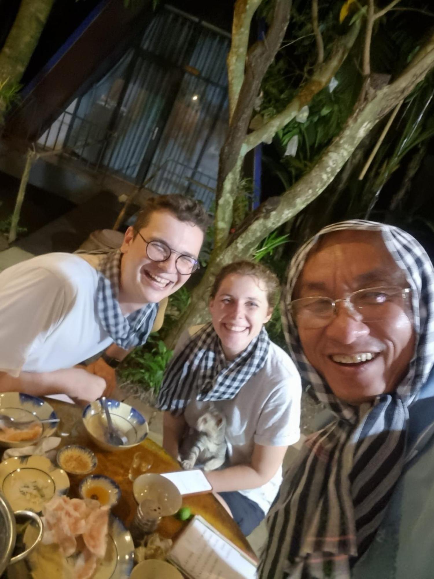 Homestay Nam Hàm Luông Ben Tre Esterno foto