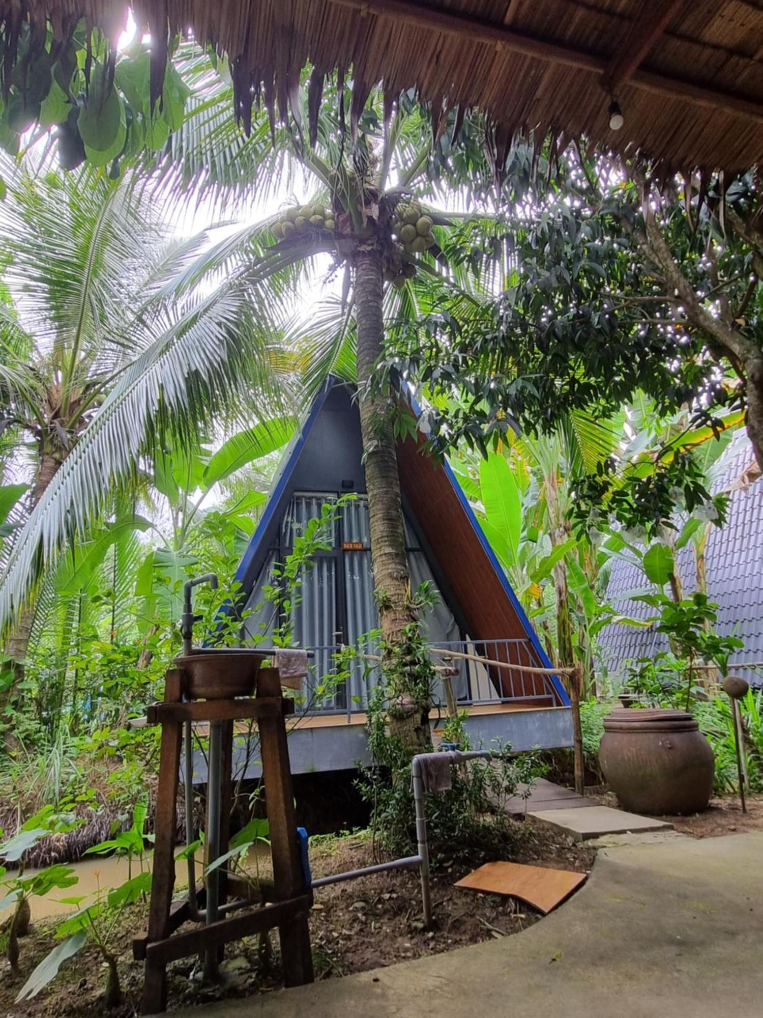 Homestay Nam Hàm Luông Ben Tre Esterno foto