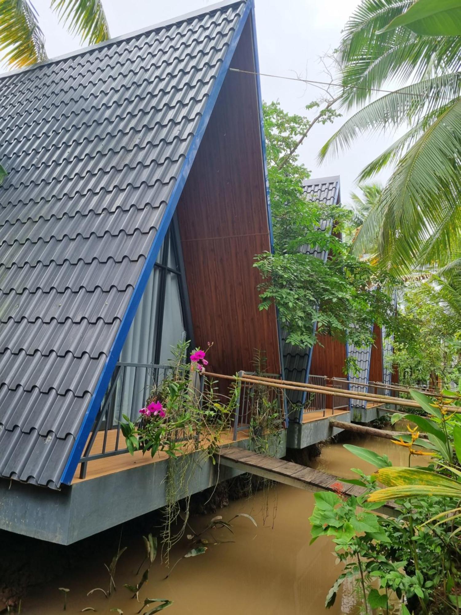 Homestay Nam Hàm Luông Ben Tre Esterno foto