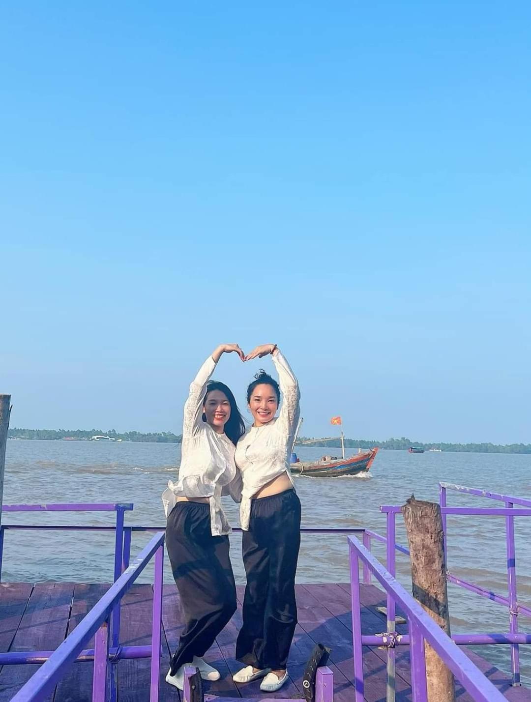 Homestay Nam Hàm Luông Ben Tre Esterno foto