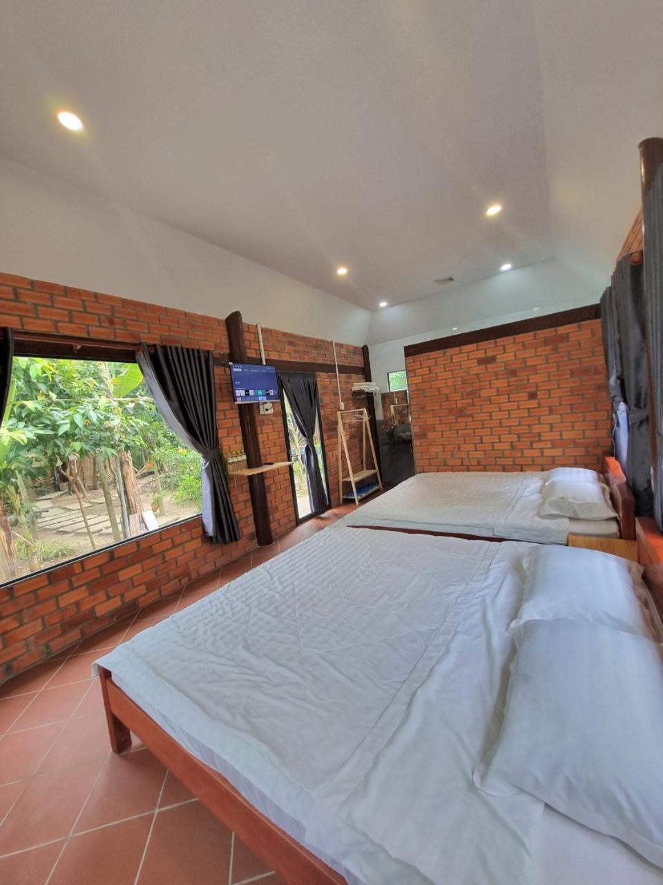 Homestay Nam Hàm Luông Ben Tre Esterno foto
